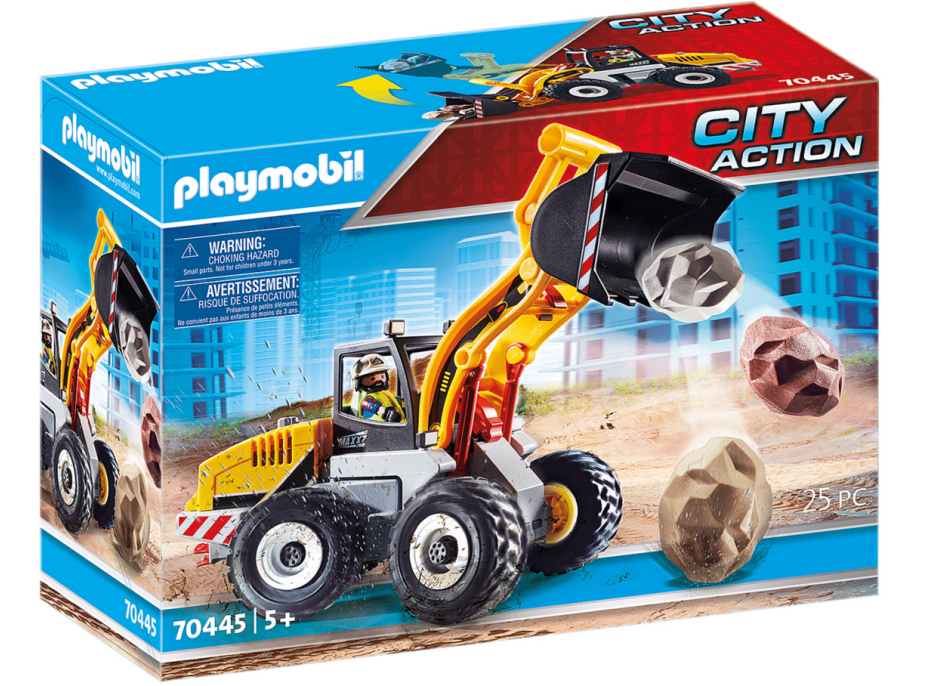 PLAYMOBIL® City Action 70445 Kolesový nakladač