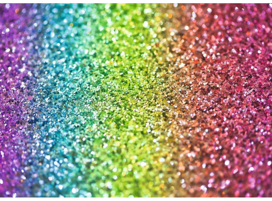 RAVENSBURGER Trblietavé puzzle Challenge: Glitter 1000 dielikov