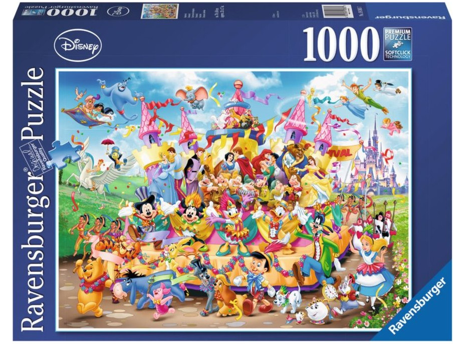 RAVENSBURGER Puzzle Disney karneval 1000 dielikov