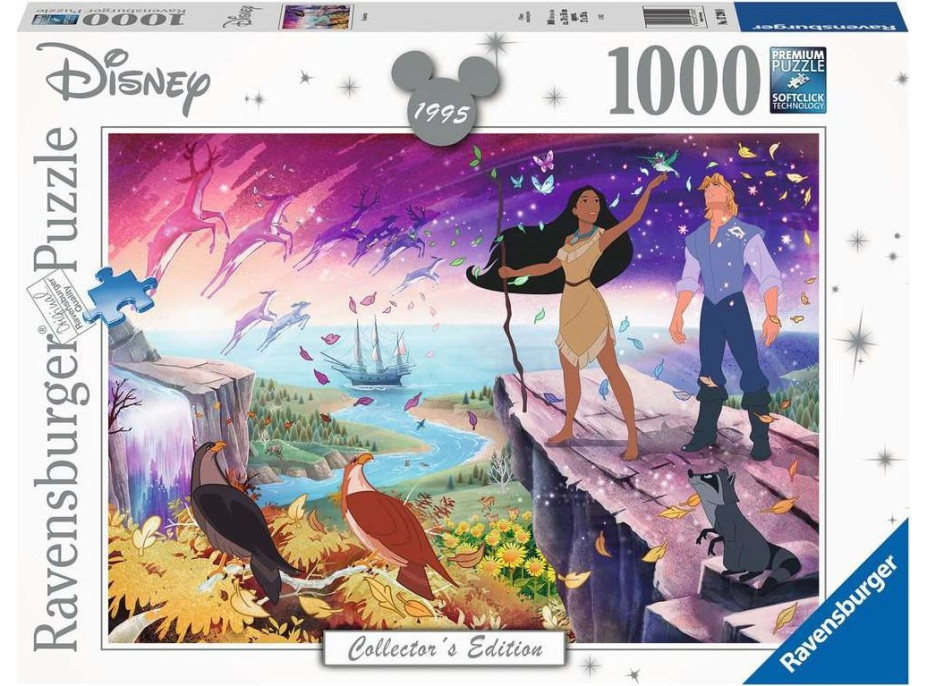 RAVENSBURGER Puzzle Disney: Pocahontas 1000 dielikov