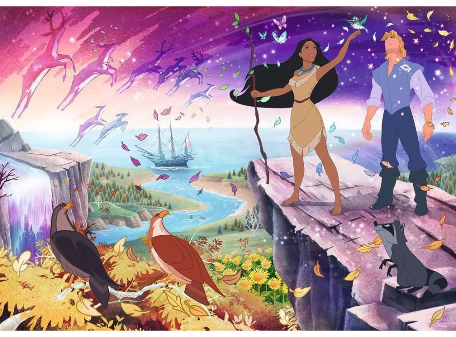 RAVENSBURGER Puzzle Disney: Pocahontas 1000 dielikov