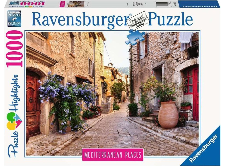 RAVENSBURGER Puzzle Francúzsko 1000 dielikov