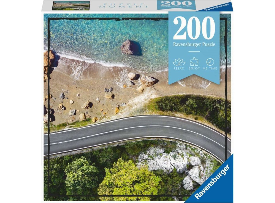 RAVENSBURGER Puzzle Moment: Plážová cesta 200 dielikov