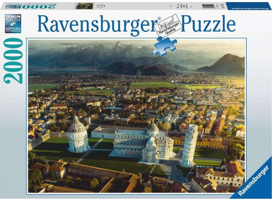 RAVENSBURGER Puzzle Pisa, Taliansko 2000 dielikov