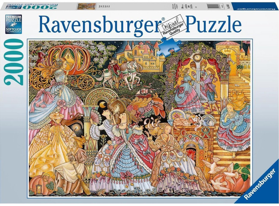 RAVENSBURGER Puzzle Popoluška 2000 dielikov