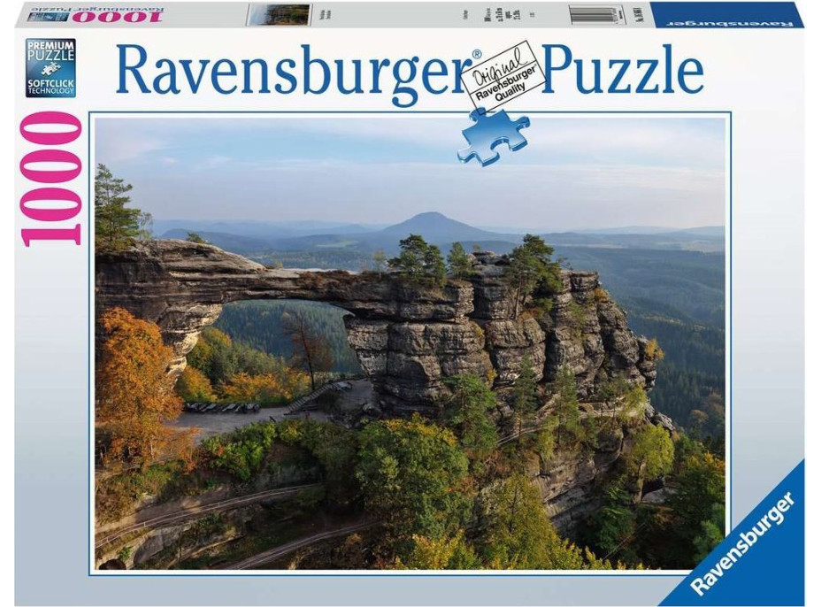 RAVENSBURGER Puzzle Pravčická brána 1000 dielikov