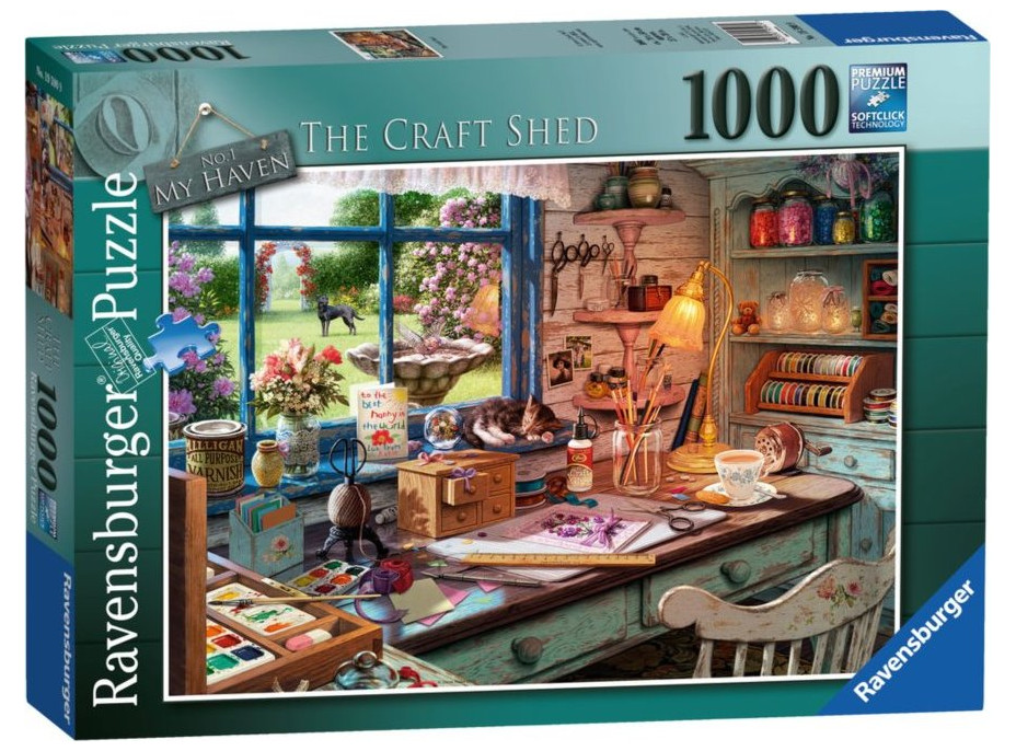 RAVENSBURGER Puzzle Remeselná dielňa 1000 dielikov