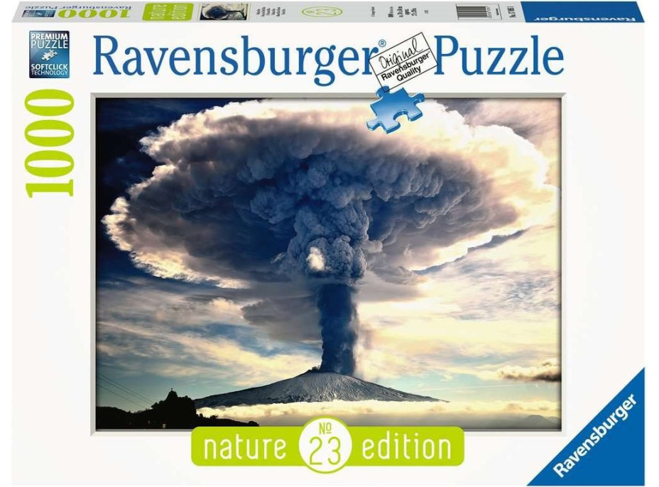 RAVENSBURGER Puzzle Sopka Etna, Sicília 1000 dielikov