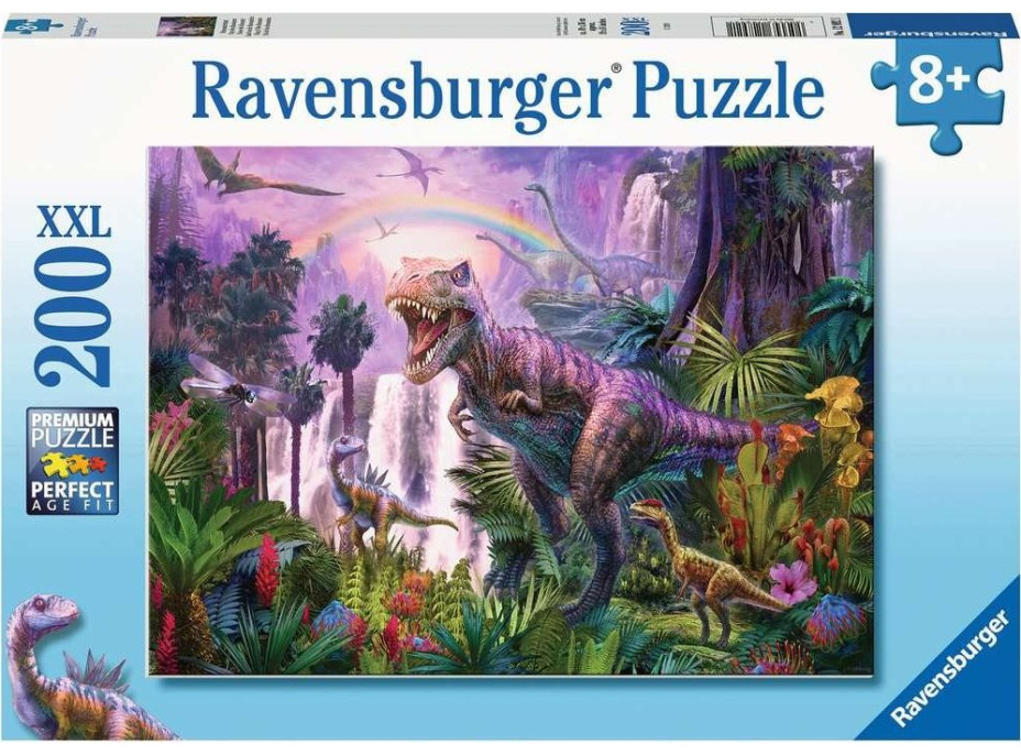 RAVENSBURGER Puzzle Svet dinosaurov XXL 200 dielikov