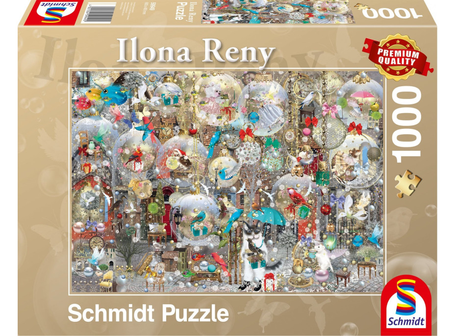 SCHMIDT Puzzle Zdobenie so snami 1000 dielikov