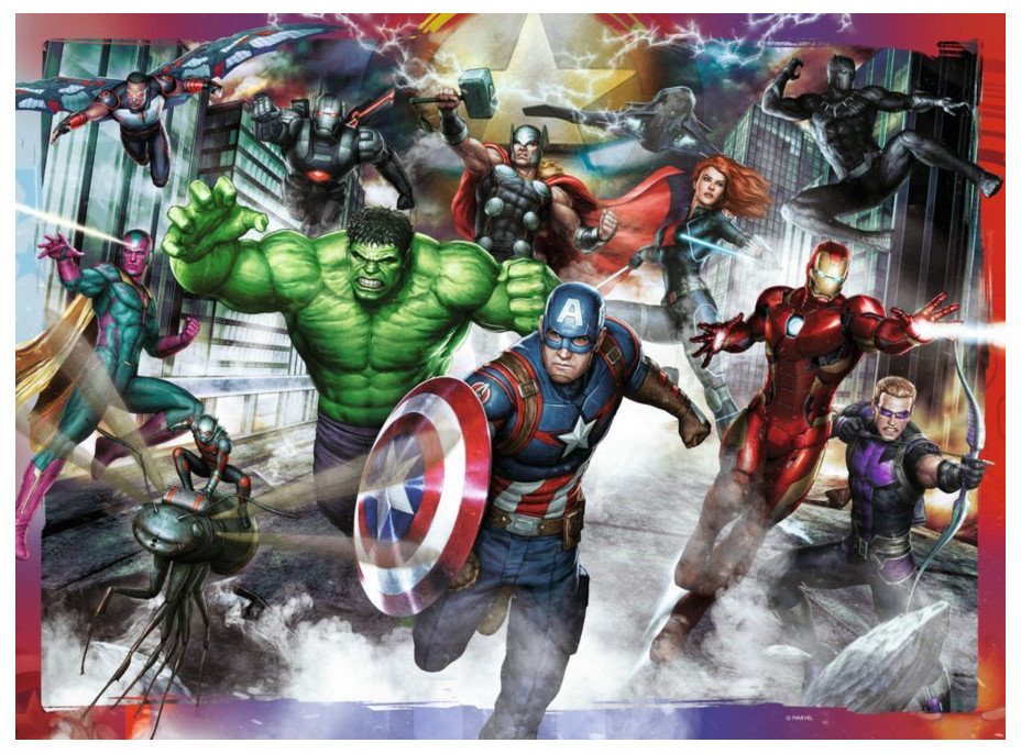 RAVENSBURGER Puzzle Avengers XXL 100 dielikov