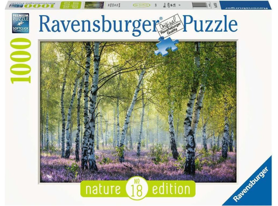 RAVENSBURGER Puzzle Brezový les Birkenwald, Francúzsko 1000 dielikov