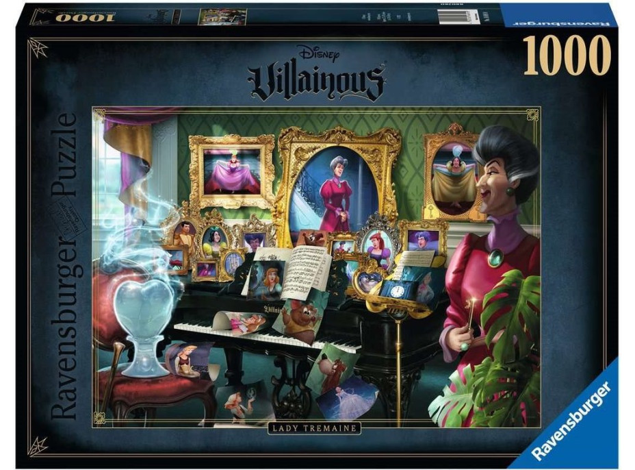 RAVENSBURGER Puzzle Disney Villainous: Lady Tremaine 1000 dielikov