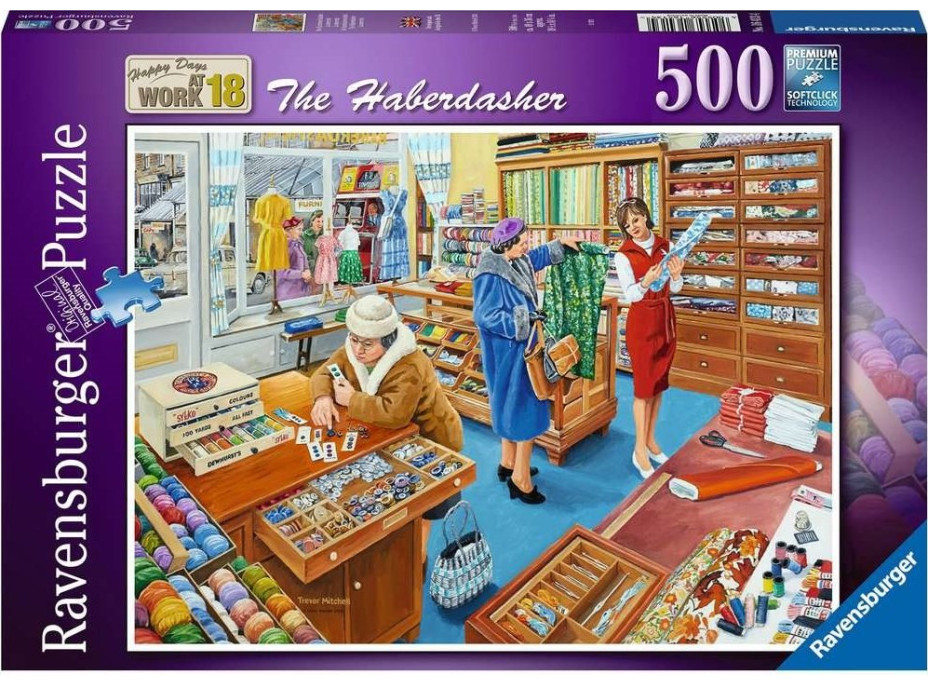 RAVENSBURGER Puzzle Galantéria 500 dielikov