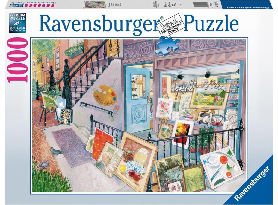 RAVENSBURGER Puzzle Galéria umenia 1000 dielikov