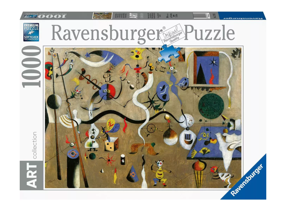 RAVENSBURGER Puzzle Art Collection: Harlekýnov karneval 1000 dielikov