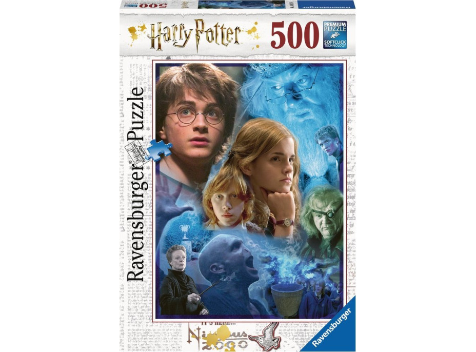 RAVENSBURGER Puzzle Harry Potter a Ohnivý pohár 500 dielikov