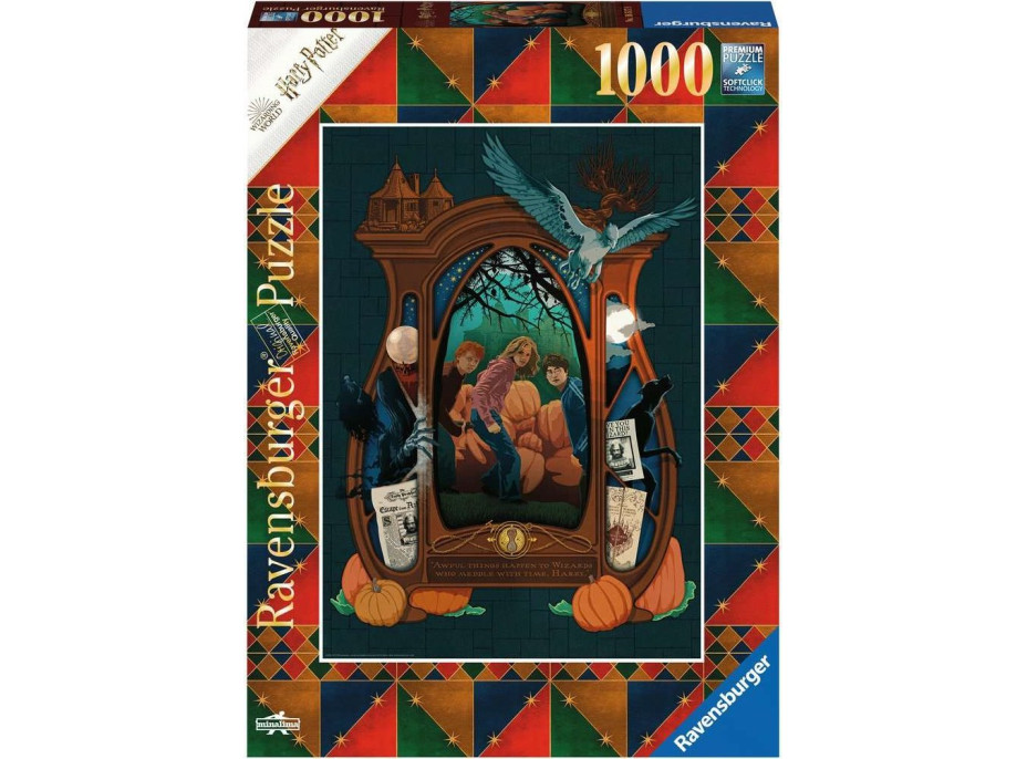 RAVENSBURGER Puzzle Harry Potter 3: V Hagridovom záhone 1000 dielikov