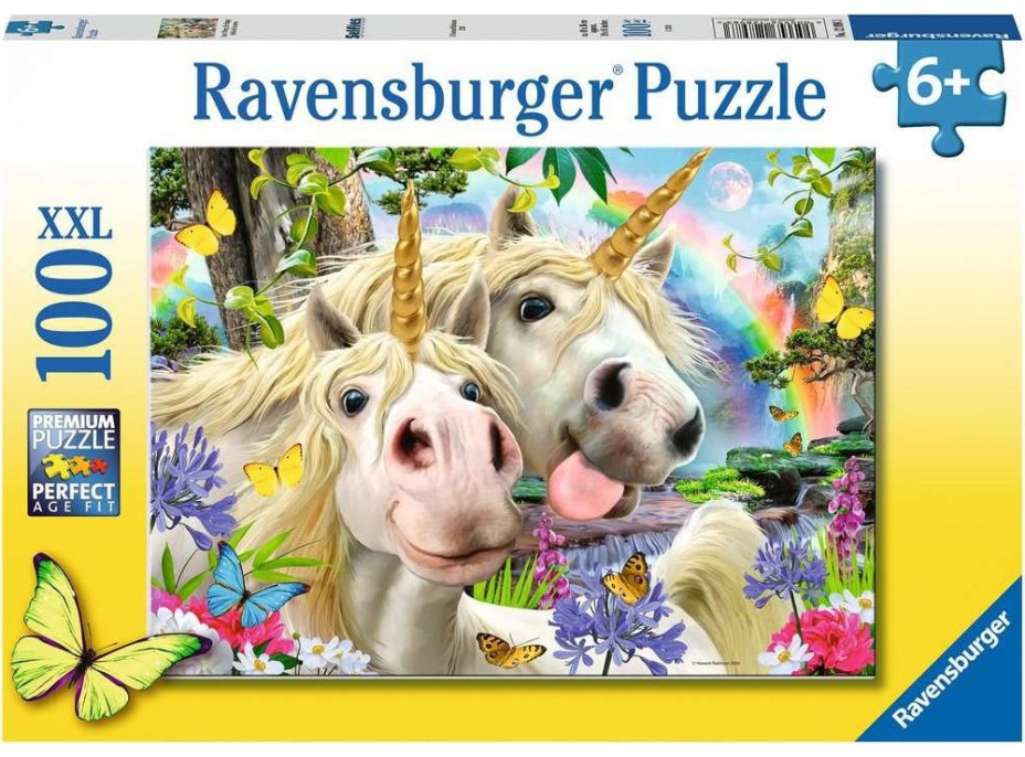 RAVENSBURGER Puzzle Nechcem Worry, Be Happy! XXL 100 dielikov