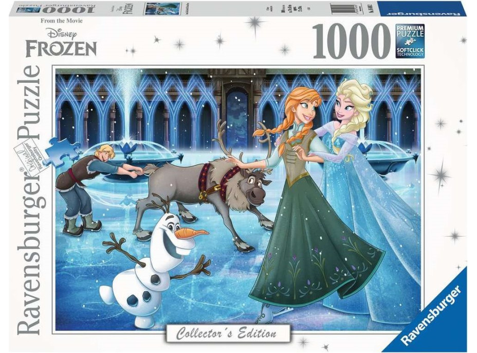 RAVENSBURGER Puzzle Ľadové kráľovstvo 1000 dielikov