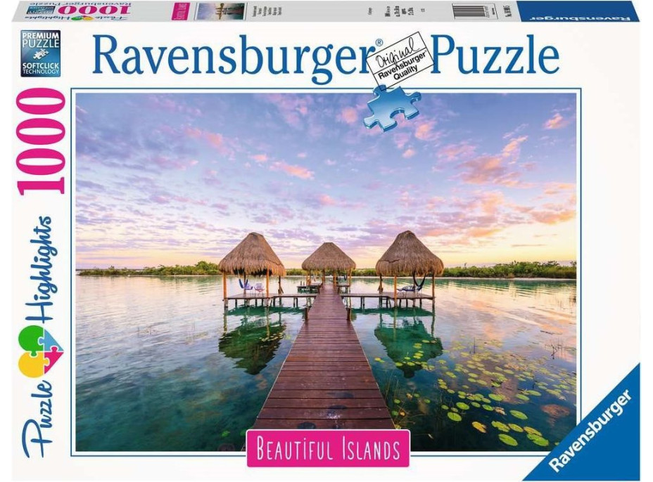 RAVENSBURGER Puzzle Nádherné ostrovy: Rajský výhľad 1000 dielikov