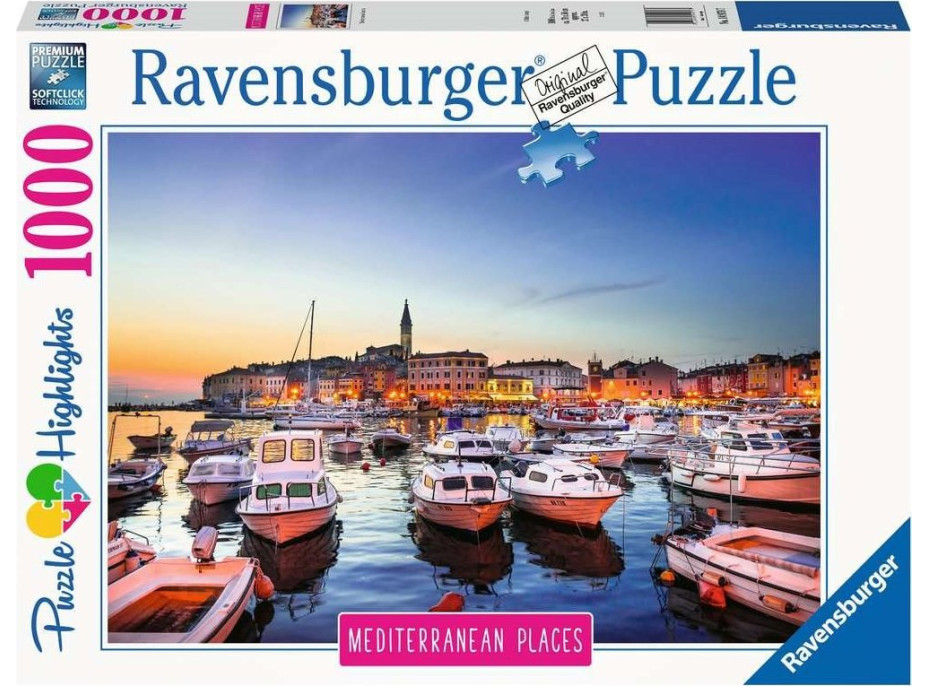 RAVENSBURGER Puzzle Chorvátsko 1000 dielikov