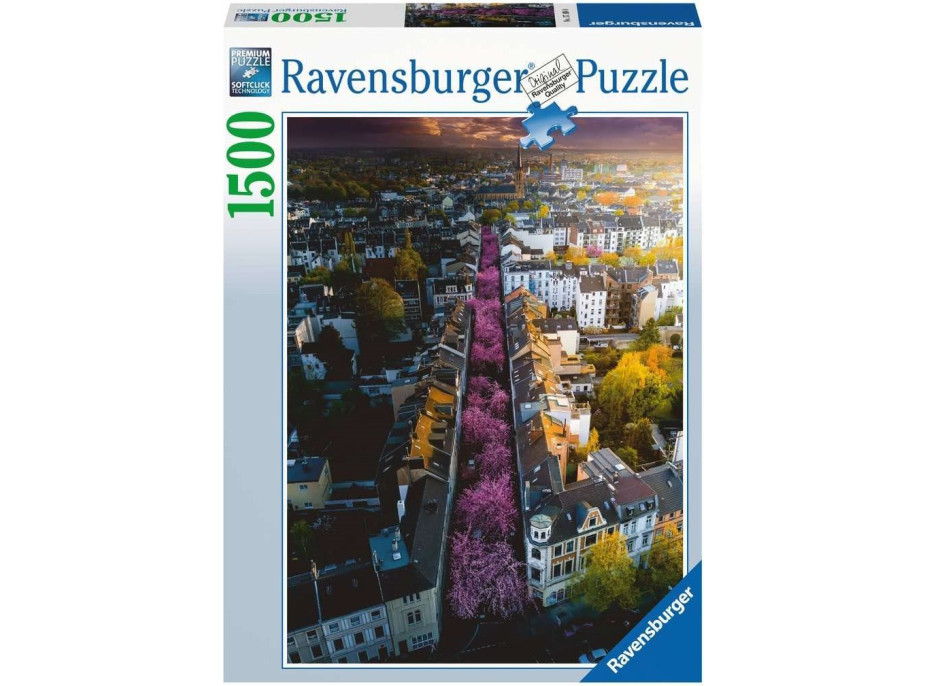 RAVENSBURGER Puzzle Rozkvitnutý Bonn 1500 dielikov