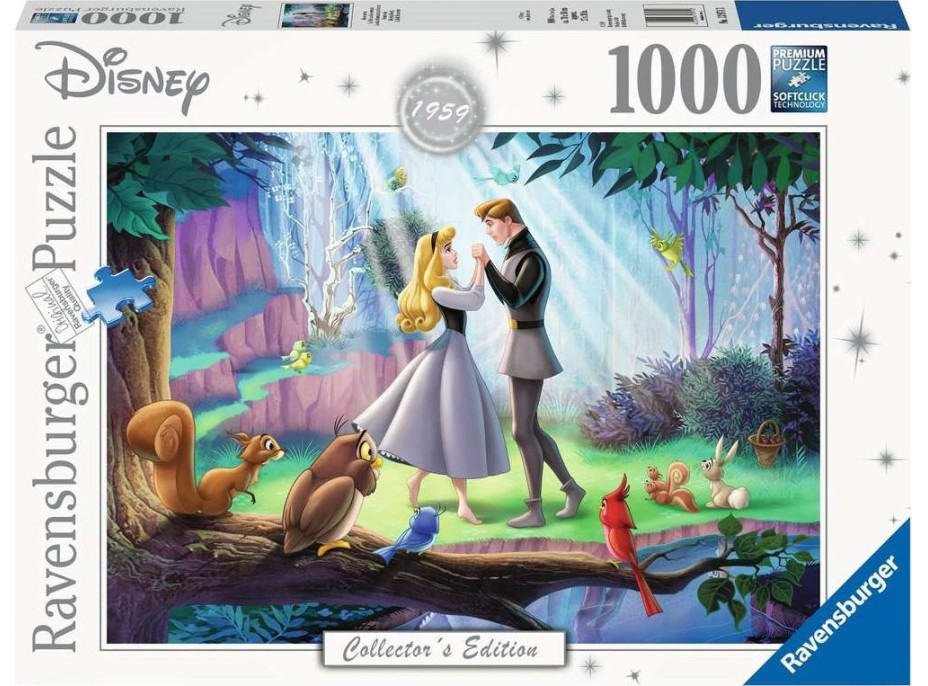 RAVENSBURGER Puzzle Šípková Ruženka 1000 dielikov