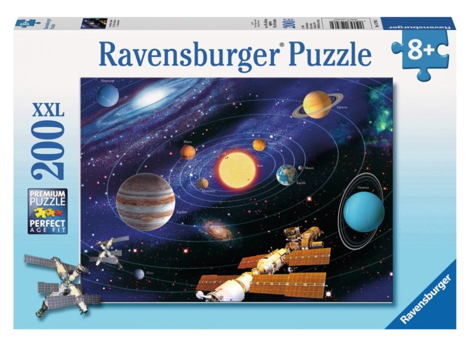 RAVENSBURGER Puzzle Slnečná sústava XXL 200 dielikov