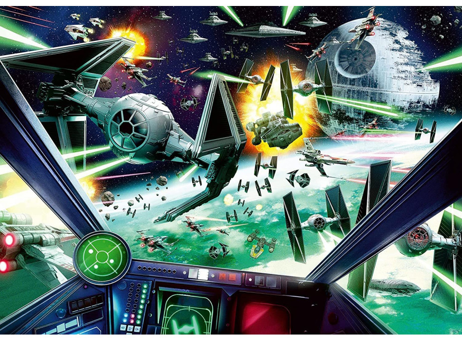 RAVENSBURGER Puzzle Star Wars: X-Wing Kokpit 1000 dielikov