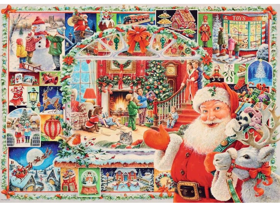 RAVENSBURGER Puzzle Vianoce sú tu! 1000 dielikov