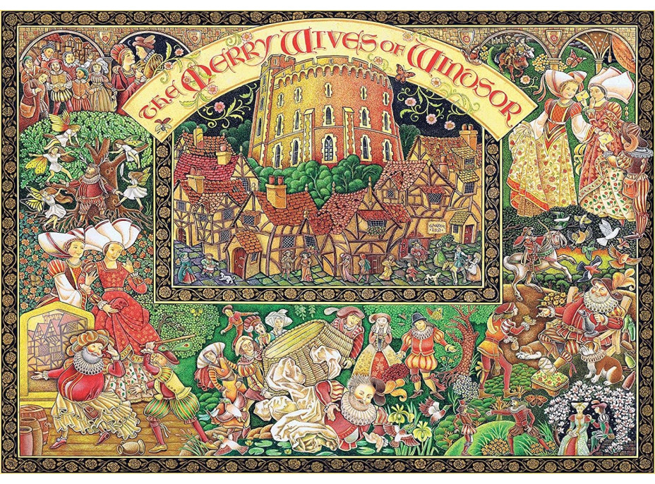 RAVENSBURGER Puzzle Veselé paničky windsorské 1000 dielikov