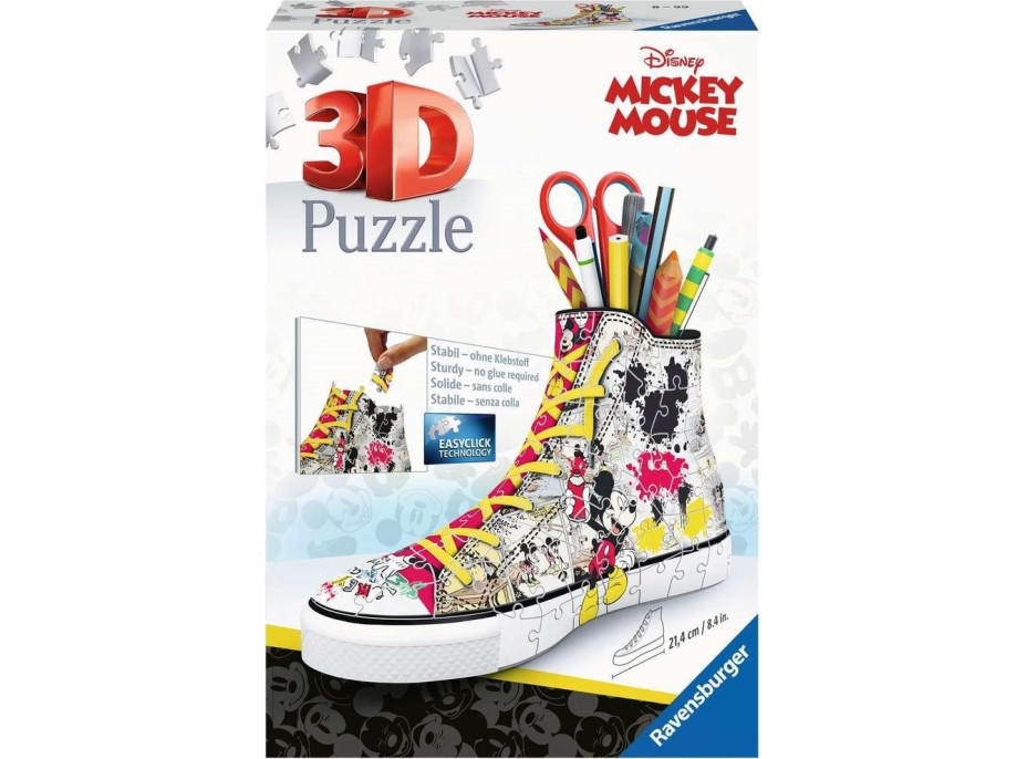 RAVENSBURGER 3D puzzle Kecka Mickey Mouse 108 dielikov