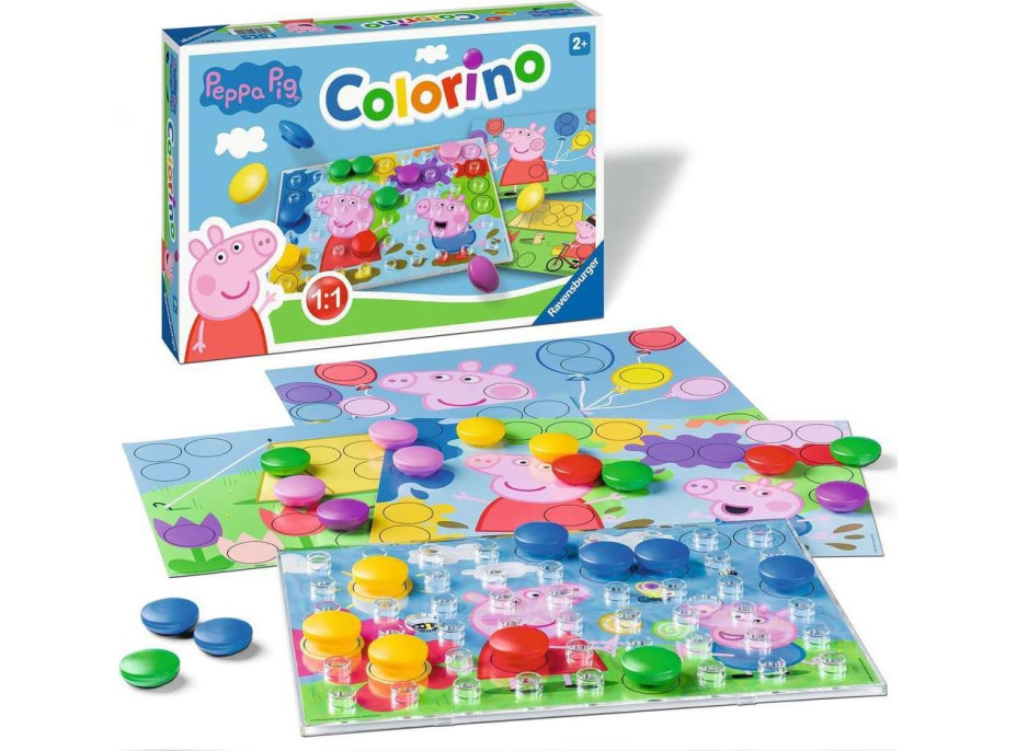 RAVENSBURGER Colorino Prasiatko Peppa