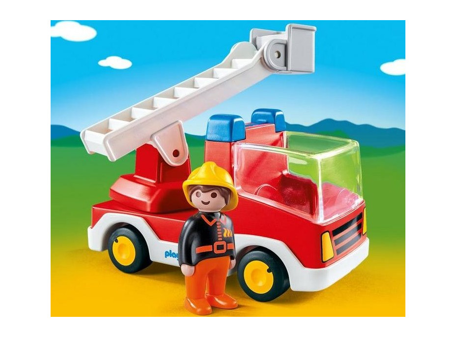 PLAYMOBIL® 1.2.3 6967 Hasičské auto