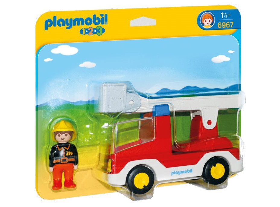 PLAYMOBIL® 1.2.3 6967 Hasičské auto