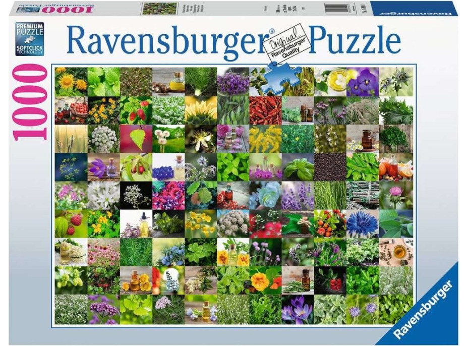 RAVENSBURGER Puzzle 99 byliniek 1000 dielikov