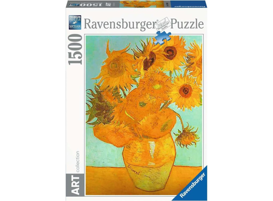 RAVENSBURGER Puzzle Art Collection: Slnečnica 1500 dielikov