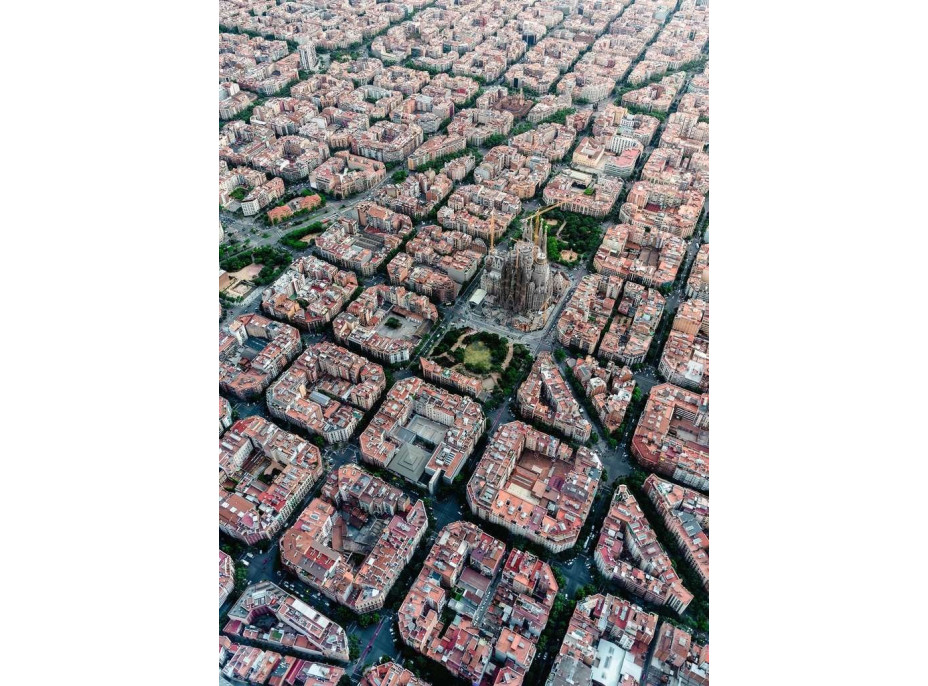 RAVENSBURGER Puzzle Barcelona zhora 1000 dielikov