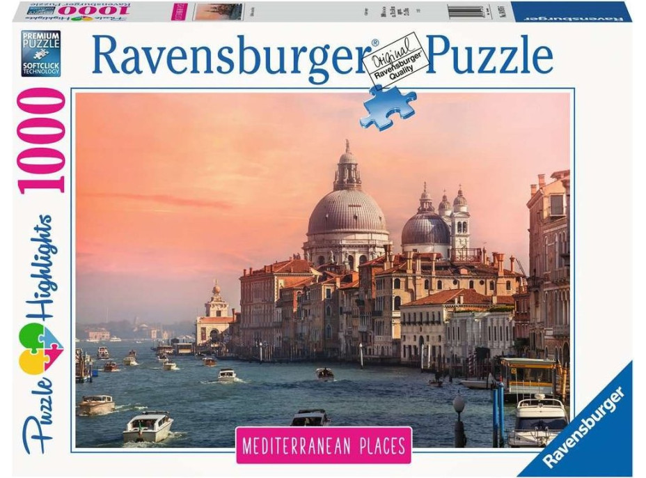 RAVENSBURGER Puzzle Taliansko 1000 dielikov