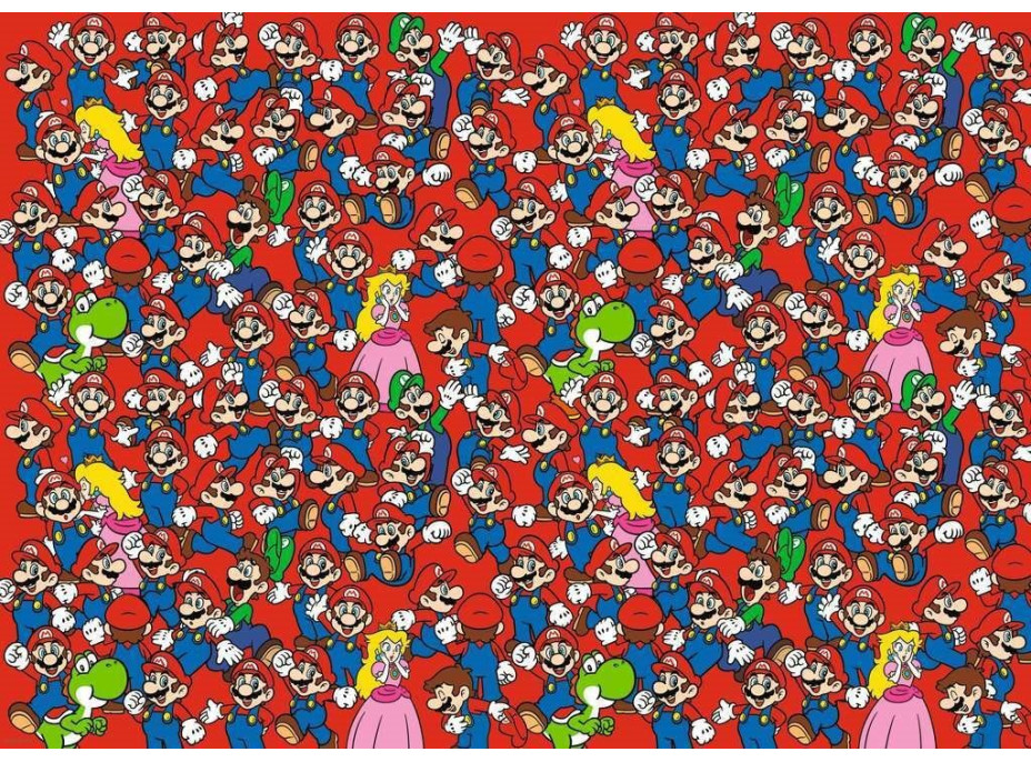 RAVENSBURGER Puzzle Challenge: Super Mario 1000 dielikov