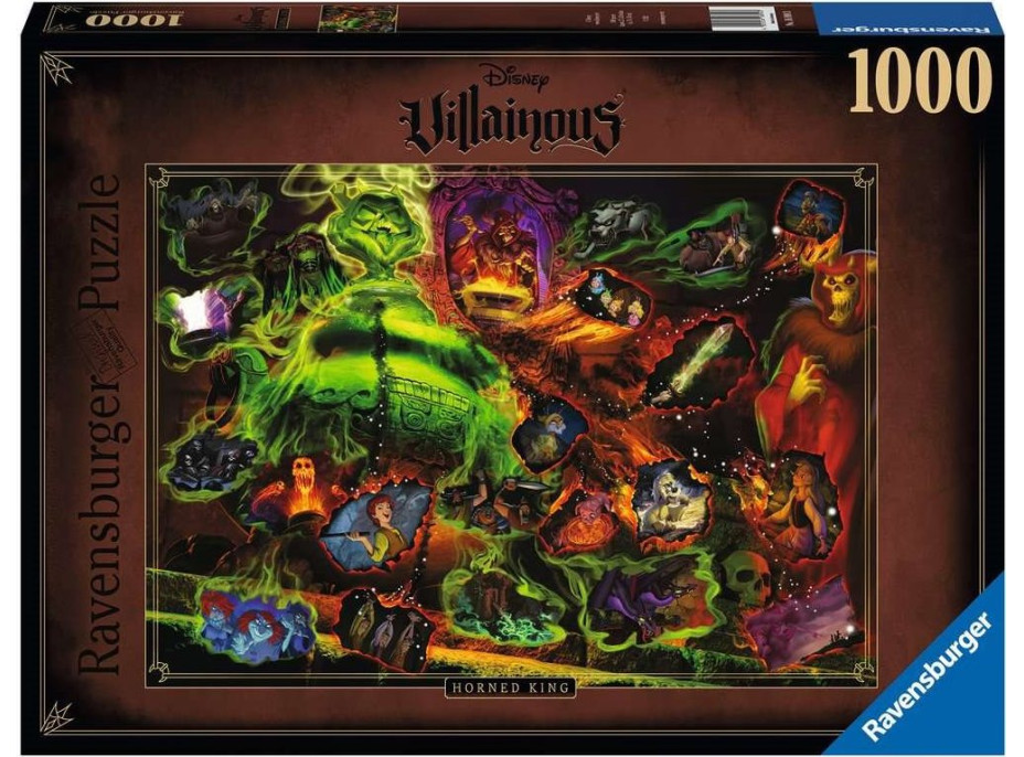 RAVENSBURGER Puzzle Disney Villainous: Horned King 1000 dielikov