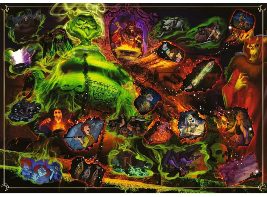 RAVENSBURGER Puzzle Disney Villainous: Horned King 1000 dielikov