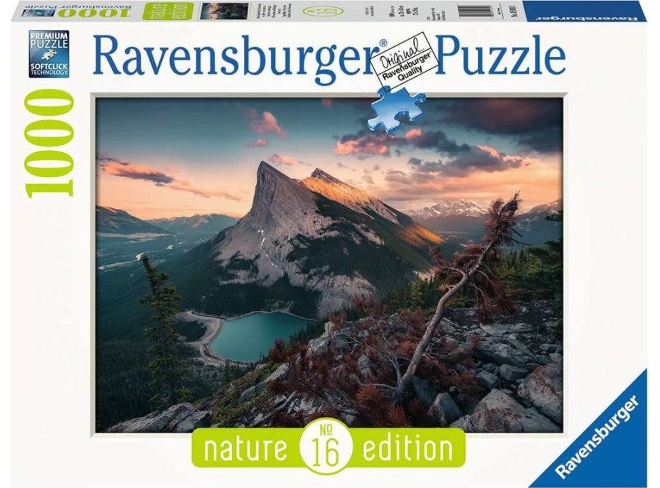 RAVENSBURGER Puzzle Drsné Skalnaté hory 1000 dielikov