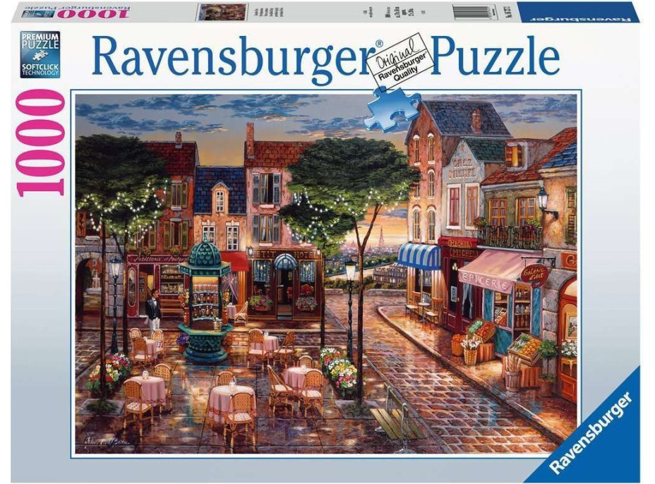 RAVENSBURGER Puzzle Dojmy z Paríža 1000 dielikov