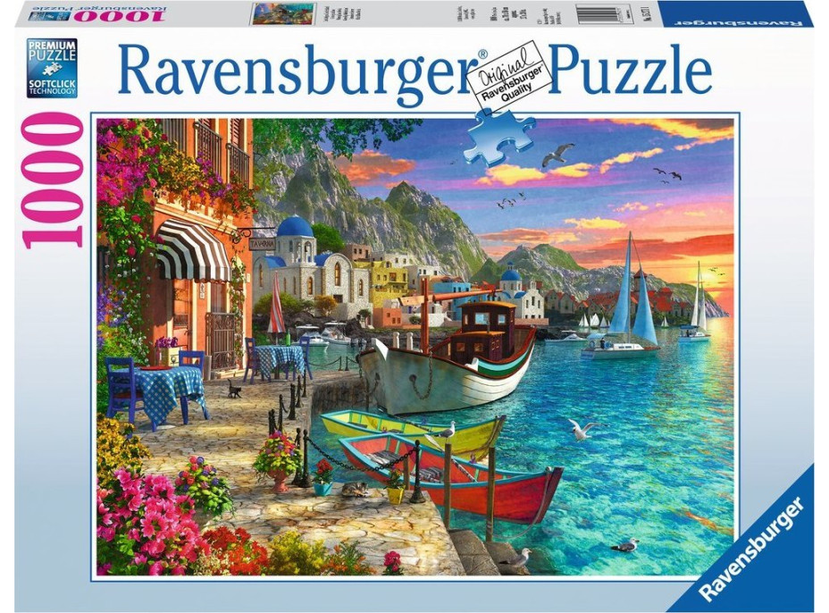 RAVENSBURGER Puzzle Grandiózne Grécko 1000 dielikov