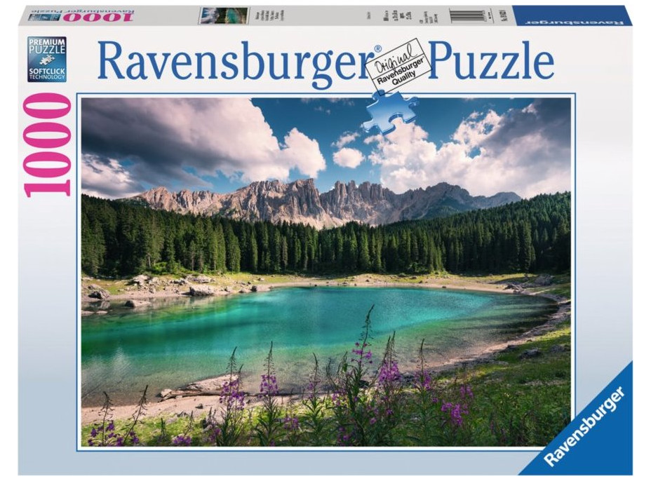 RAVENSBURGER Puzzle Jazero v Dolomitoch 1000 dielikov