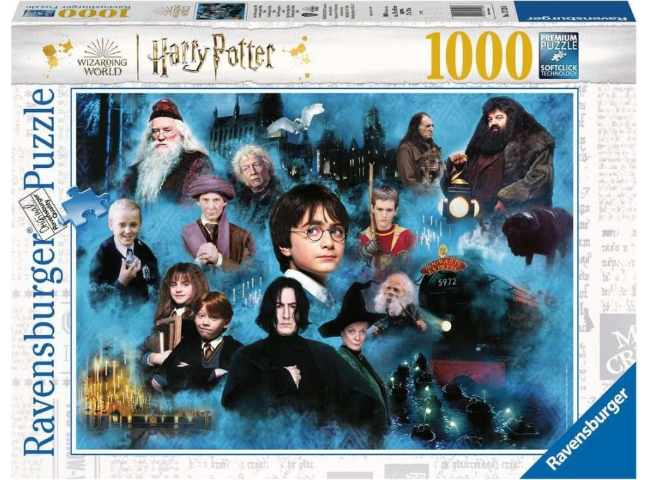 RAVENSBURGER Puzzle Čarovný svet Harryho Pottera 1000 dielikov