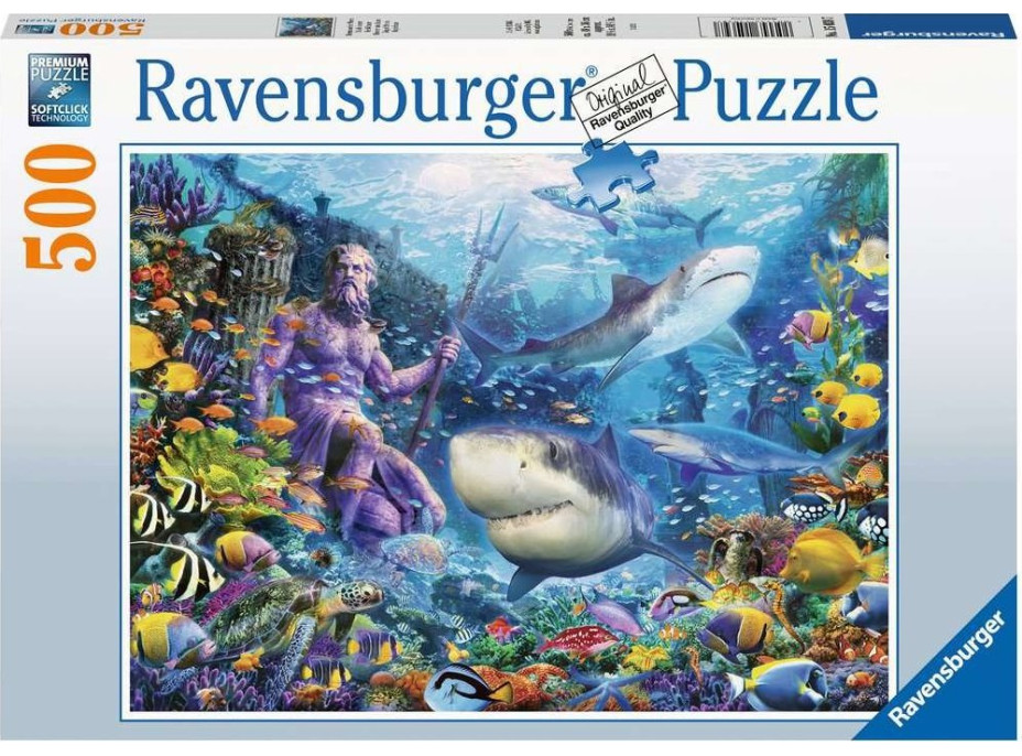 RAVENSBURGER Puzzle Kráľ morí 500 dielikov