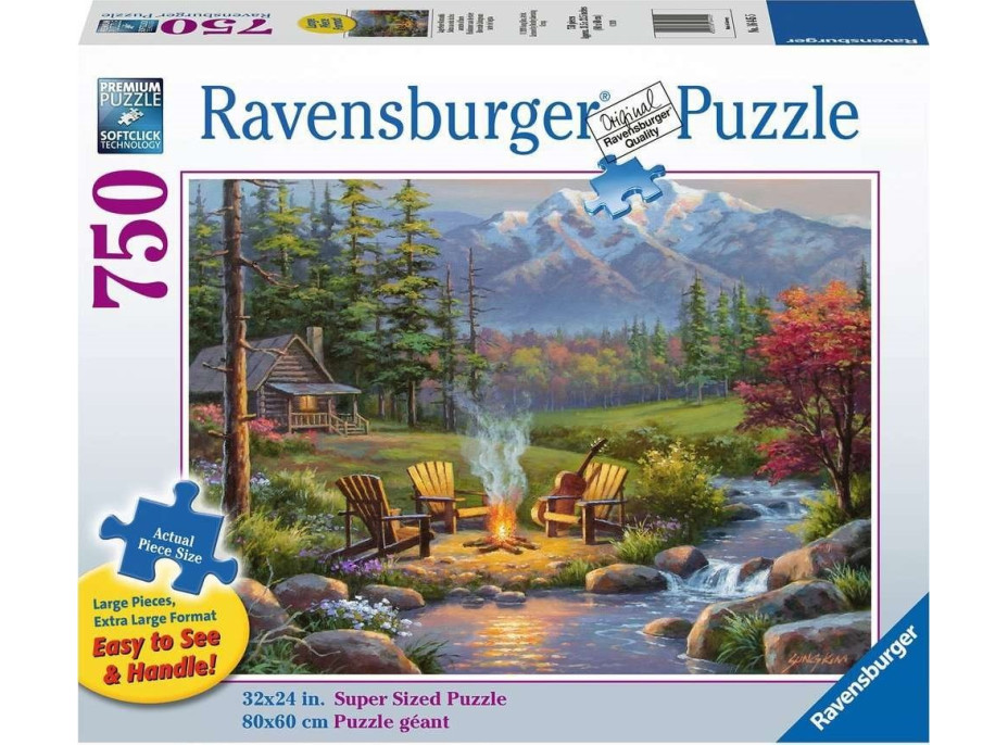 RAVENSBURGER Puzzle Kráľovstvo pri rieke XL 750 dielikov